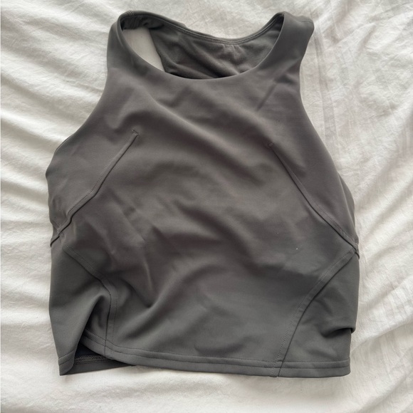 Lululemon INVIGORATE TRAINING TANK TOP in Carob Brown size 4 - Picture 2 of 3